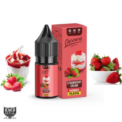 سالت هورنی فلاوا توت فرنگی خامه