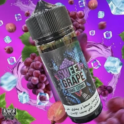 جویس سامز ویپ انگور شرابی یخ ۱۲۰ میل | SAMS VAPE FROZEN SWEET GRAPE