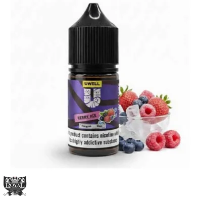سالت یوول توت فرنگی تمشک بلوبری یخ | UWELL MIXED BERRIES