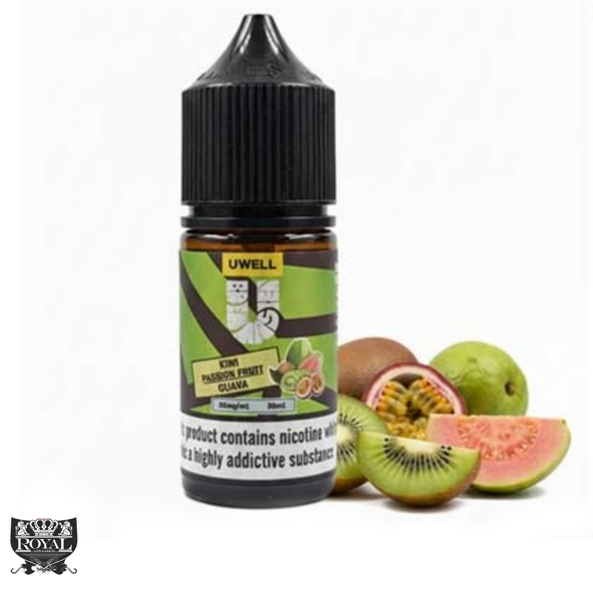 Picsart_26-07-01_15-02-54-104 سالت یوول کیوی پشن فروت گواوا | UWELL KIWI PASSION FRUIT GUAVA