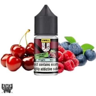 سالت یوول تمشک بلوبری گیلاس | UWELL CRAZY BERRY CHERRY
