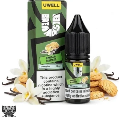 سالت یوول بیسکویت وانیل | UWELL VANILLA BISCUITS